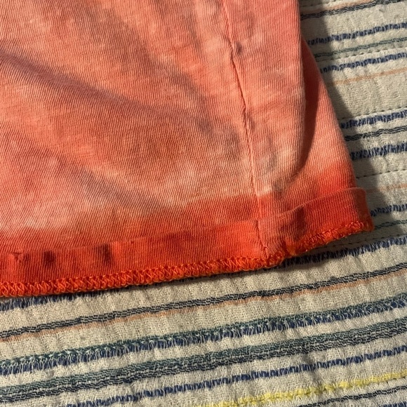 Aerie Pink Tie Front Short Sleeve T-Shirt - Picture 12 of 13